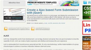 jQuery Form Submission Using Ajax
