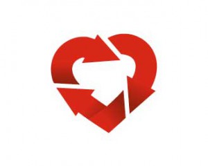 inspiring heart shaped logo designs