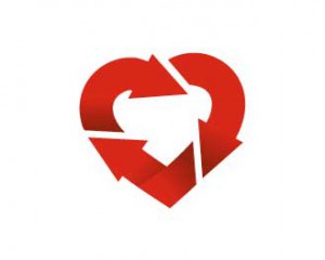 inspiring heart shaped logo designs