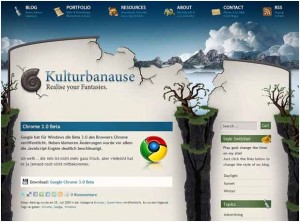 organic web design