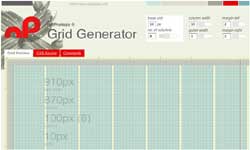 tools for CSS grid based layouts