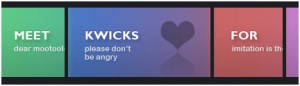 Kwicks for jQuery