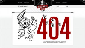 404 error page