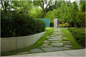 house in the garden