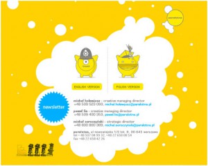 yellow web design