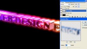 3d text effect