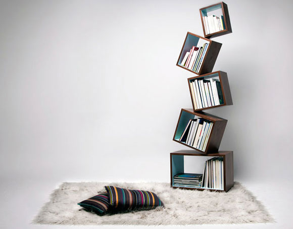 creative bookshelf design