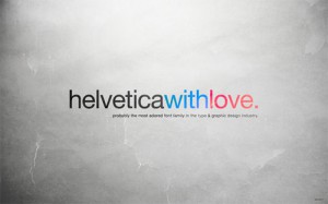 Helvetica With Love