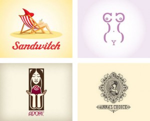 woman inspired logo designs