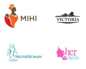 woman inspired logo designs