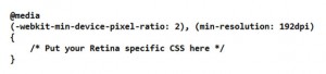 CSS Media Query