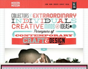 typography website