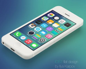 iOS 7 Flat Design by Ilya Karpoy