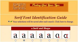 tools to identify fonts