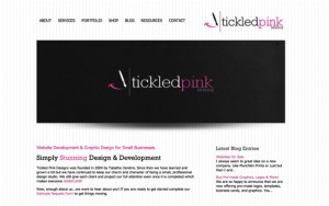pink web designs