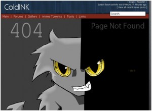 error 404 page